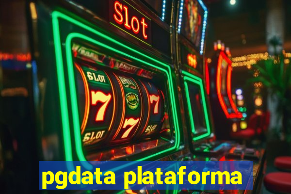 pgdata plataforma